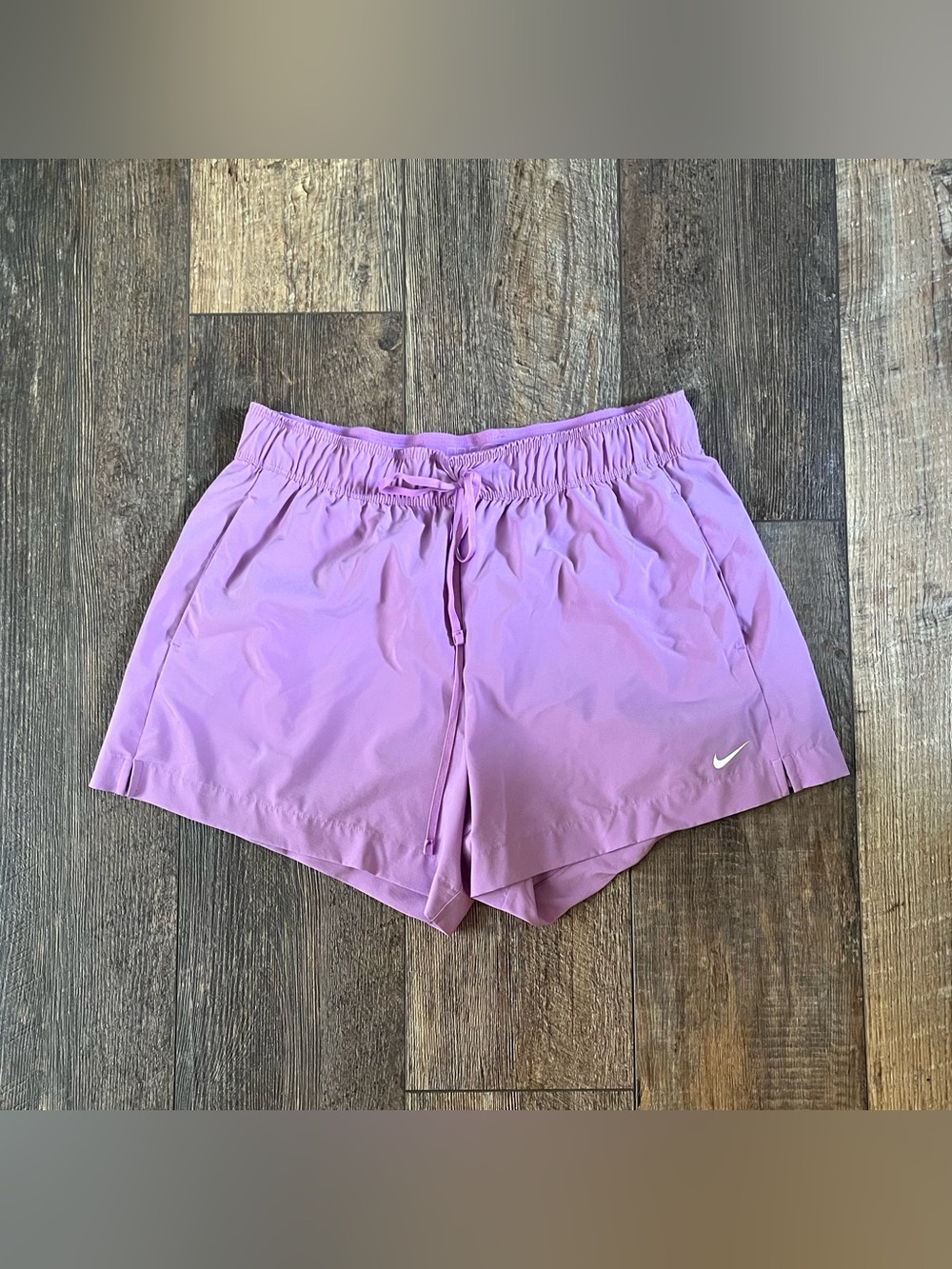 Nike Flex Training Shorts Women's Medium Purple DA0905-591 Dri-FIT Pockets